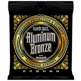 Ernie Ball 2564 Струны для акустической гитары ALUMINUM BRONZE