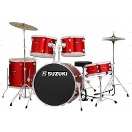 Suzuki SDS-301MR Барабанная установка (14"12"13"16"22") цвет красный
