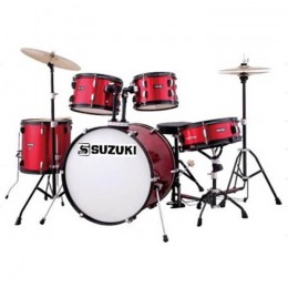 Suzuki SDS-603WR Барабанная установка (14"12"13"16"22") цвет красный