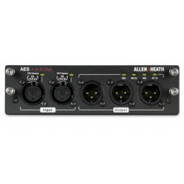 Allen & Heath DLIVE-M-DL-AES6I4O-A Карта AES3 I/O для dLive