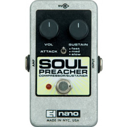Electro-Harmonix Nano Soul Preacher Педаль гитарная Compressor