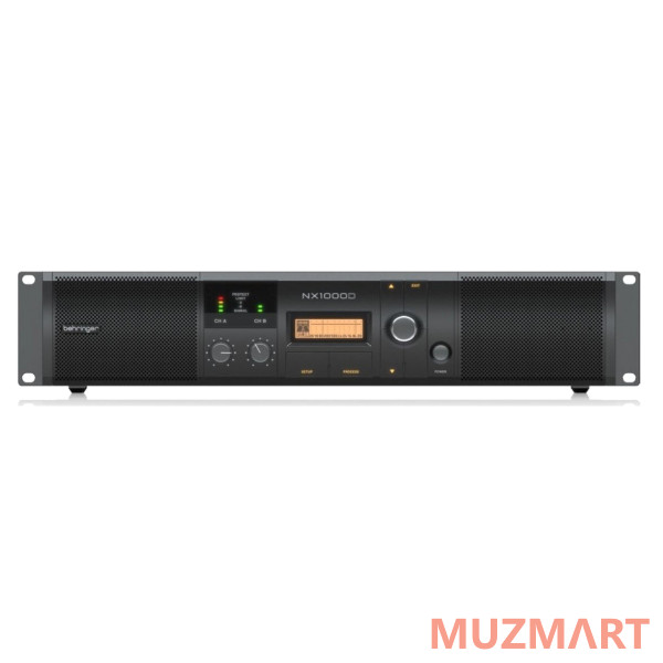 Behringer NX1000D Профессиональный 2-канальный усилитель мощности с DSP