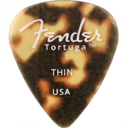 Fender TORTUGA PICKS 351 THIN 6 PK Медиаторы