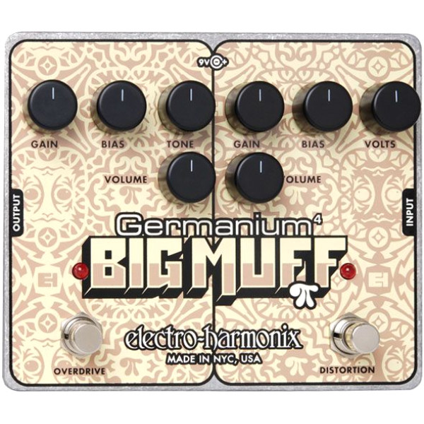 Electro-Harmonix Germanium 4 Big Muff Pi Гитарная педаль Distortion/ Overdrive