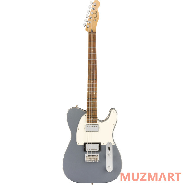 Fender PLAYER TELECASTER HH, PAU FERRO FINGERBOARD, SILVER Электрогитара