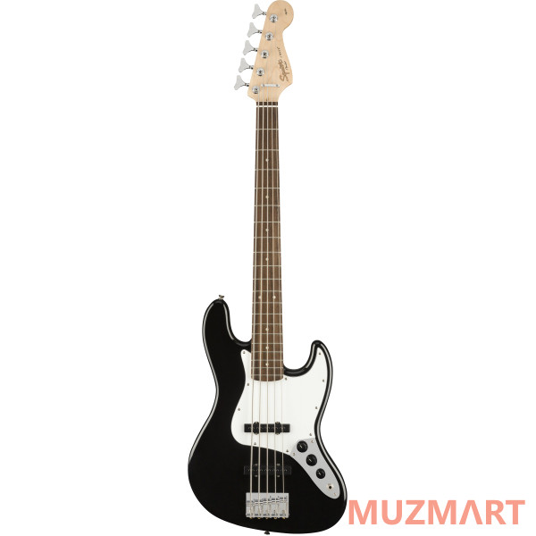 Squier SQ AFF J BASS V LRL BLK Бас-гитара