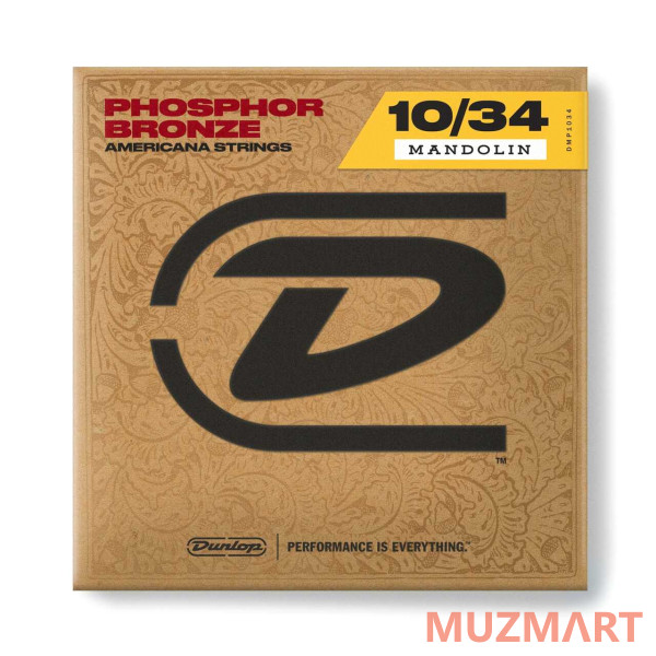 Dunlop DMP 1034 Струны для мандолины, легкое натяжение