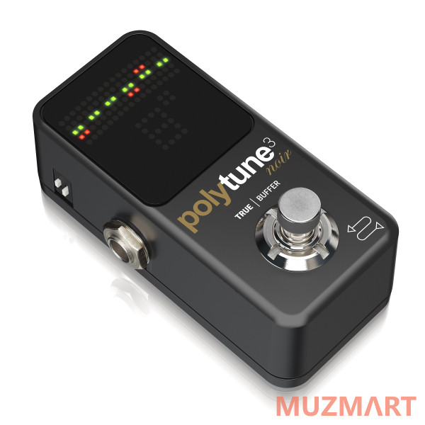 TC Electronic POLYTUNE 3 NOIR Хроматический тюнер с полифоническим режимом