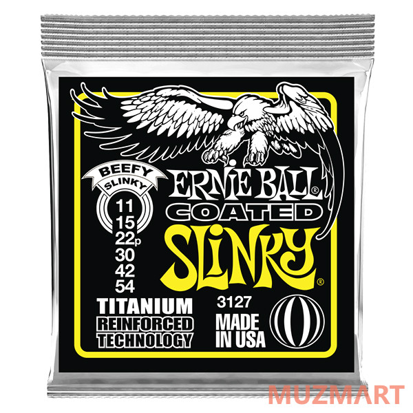 Ernie Ball P03127 RPS Beefy Slinky Coated Комплект струн для электрогитары