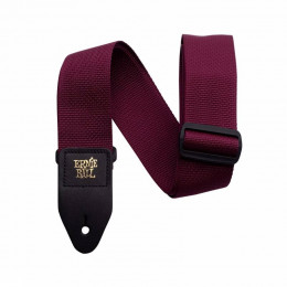 Ernie Ball 4047 Гитарный ремень полипропилен/бордовый