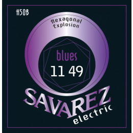 Savarez H50B Hexagonal Explosion Комплект струн для электрогитары 11-49