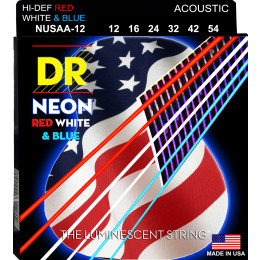 DR NUSAA-12 HI-DEF NEON Струны для акустической гитары