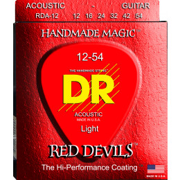 DR RDA-12 RED DEVILS Струны для акустической гитары