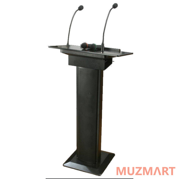 CMX Audio PL-60B Трибуна с микрофоном goosneck и подсветкой