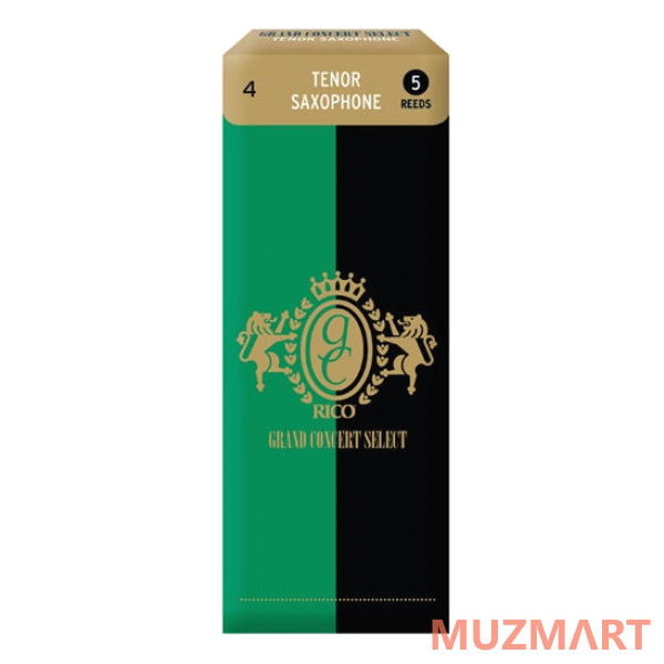 Rico RGC05TSX400 Grand Concert Select Трости для саксофона тенор, размер 4.0, 5шт
