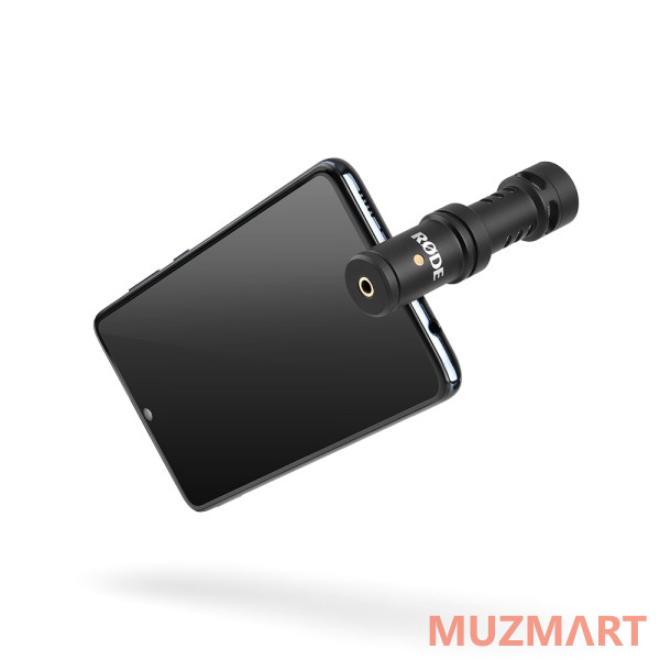 RODE VideoMic Me-C Компактный кардиоидный микрофон для смартофонов c USB-C с выходом на наушники mini-Jack 3.5 мм