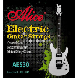 Alice AE530SL 531 Комплект струн для электрогитары, никель, 9-42