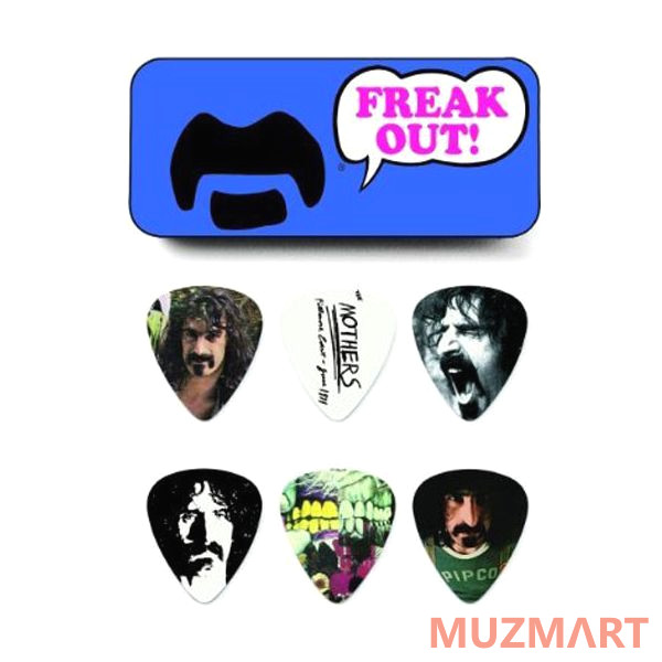 Dunlop ZAPPT02M Frank Zappa Pick Tin Сувенирный набор медиаторов в пенале