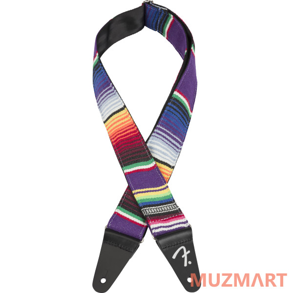 Fender 2 Serape Strap Purple Multi Гитарный ремень