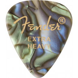 Fender 351 Shape Premium Picks Extra Heavy Abalone 12 шт. Набор медиаторов