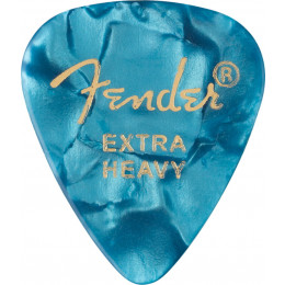 Fender 351 Shape Premium Picks Extra Heavy Ocean Turquoise 12 шт. Набор медиаторов