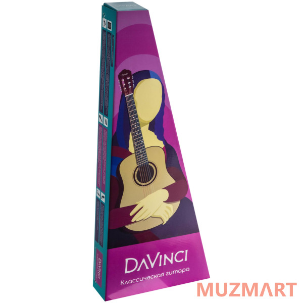 Davinci DC-50A BK Гитара классическая 7/8