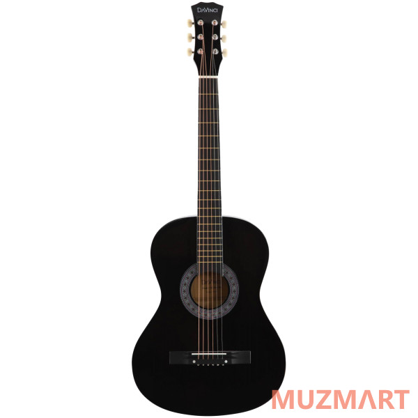 Davinci DF-50A BK + Bag Гитара акустическая с чехлом