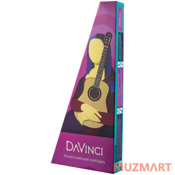 Davinci DF-50A BK + Bag Гитара акустическая с чехлом