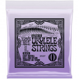 Ernie Ball 2327 Ball end Black Nylon Wound G Струны для укулеле