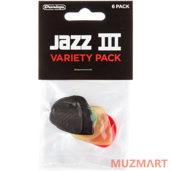 Dunlop JAZZ VAR PK-6/PLPK Набор медиаторов