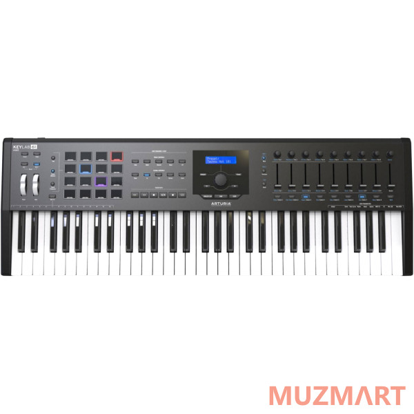 Arturia KeyLab mkII 61 Black 61 клавишная полувзвешенная динамическая USB MIDI клавиатура