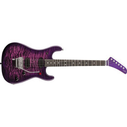 EVH 5150 Deluxe Ebony QM Purple Daze Электрогитара