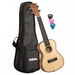 Cascha HH-2154 Spruce Series Укулеле тенор, с чехлом