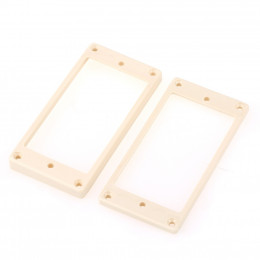 Musiclily MX1588CM-MX1589CM Комплект рамок звукоснимателей (1+1), прямые, кремовые