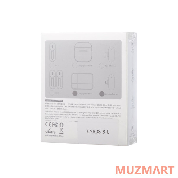 Simple Fly CYA08-B-L Микрофон беспроводной, Lightning