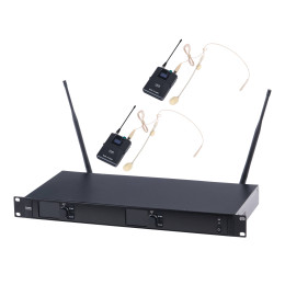 LAudio 6000-US Беспроводная микрофонная система, 2 головных микрофона