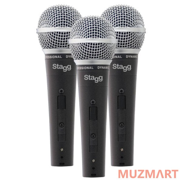 Stagg SDM50-3 Комплект из 3-х микрофонов
