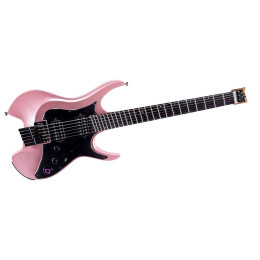 Mooer GTRS W800 Pearl Pink Электрогитара со встроенным процессором