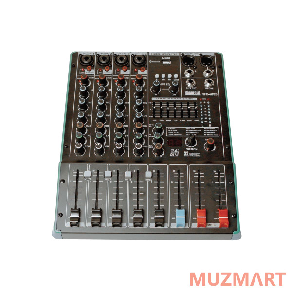 NordFolk NFX-4USB Микшерный пульт