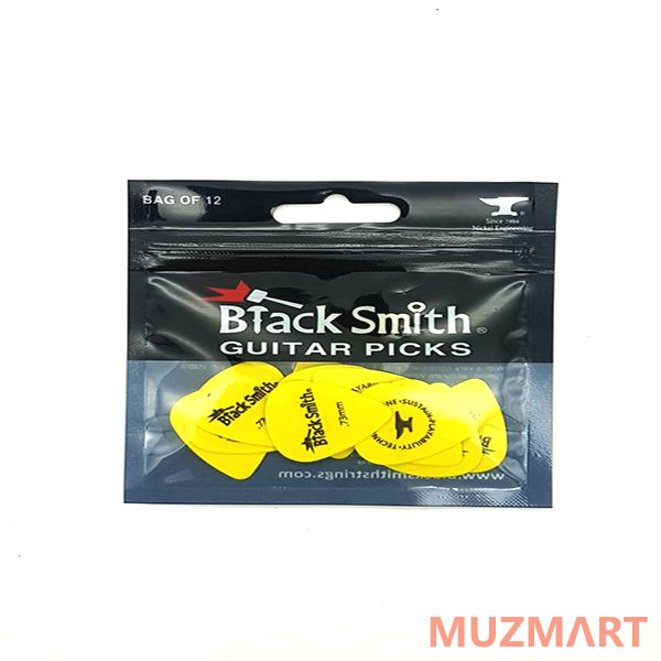 BlackSmith Standard Picks SDP073YW-M Medium 0.73mm Yellow Упаковка медиаторов