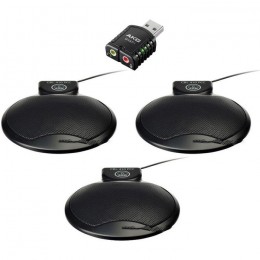 AKG CBL410 Conference Set Black Набор настольных микрофонов для конференций через PC
