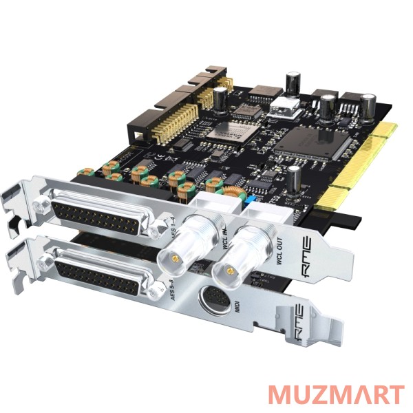 RME Hdspe Aes 32 канальная, 24 Bit / 192 kHz, AES/EBU PCI Express карта