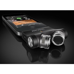Tascam IM2X Конденсаторный стерео X-Y микрофон для подключения к iPhone, iPad и iPod, чёрный