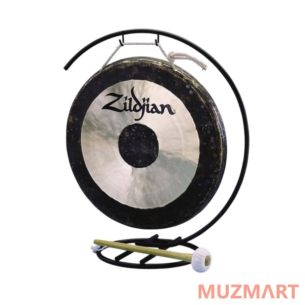 Zildjian 12` Traditional Gong and Stand Set Гонг