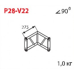 Imlight P28-V22 Стыковочный угол 90 градусов