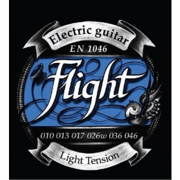 Flight EN1046 Струны для электрогитары, Light, 10-46