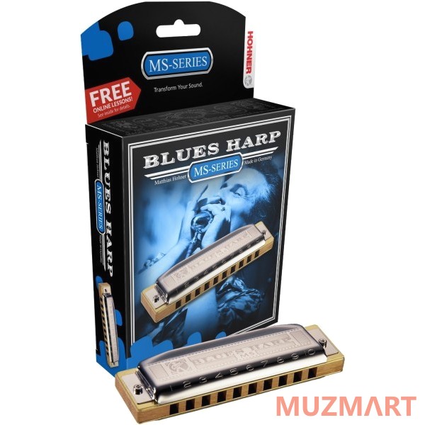 Hohner Blues Harp 532/20 MS G (M533086X) Губная гармоника с уроками