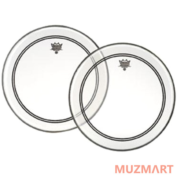 Remo P3-0313-BP Powerstroke 3 Batter Clear 13" Однослойный пластик с демпфирующим кольцом