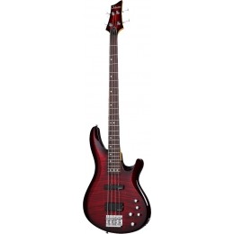 Schecter C-4 DELUXE CRB Бас-гитара