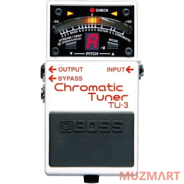 Boss TU-3 Chromatic Tuner Педаль хроматический тюнер